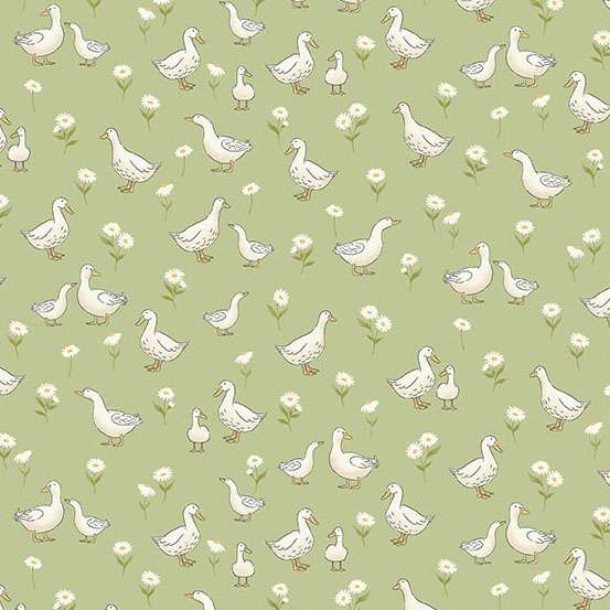 Little Ones - Ducks Green by Makower 