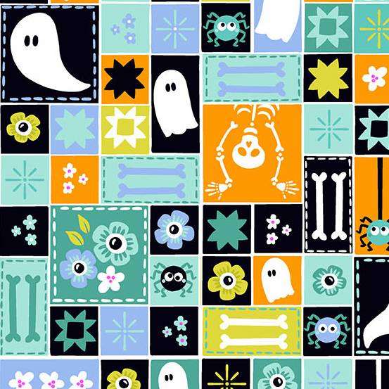 Ghostly Garden - Sew Spooky-Aqua