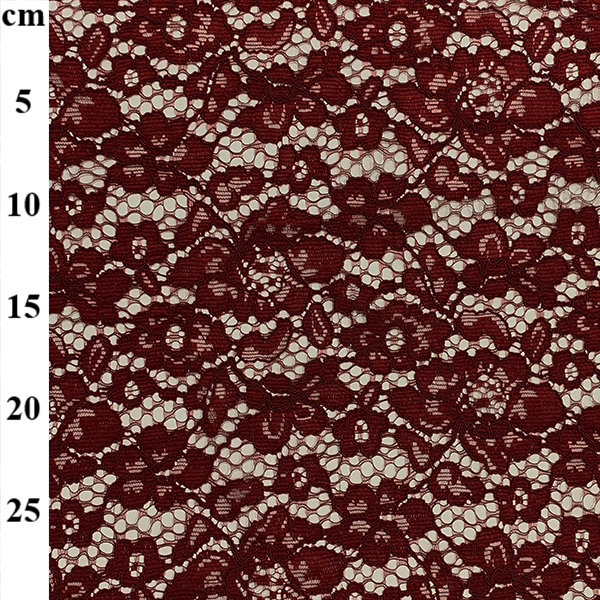 Corded Lace Maroon