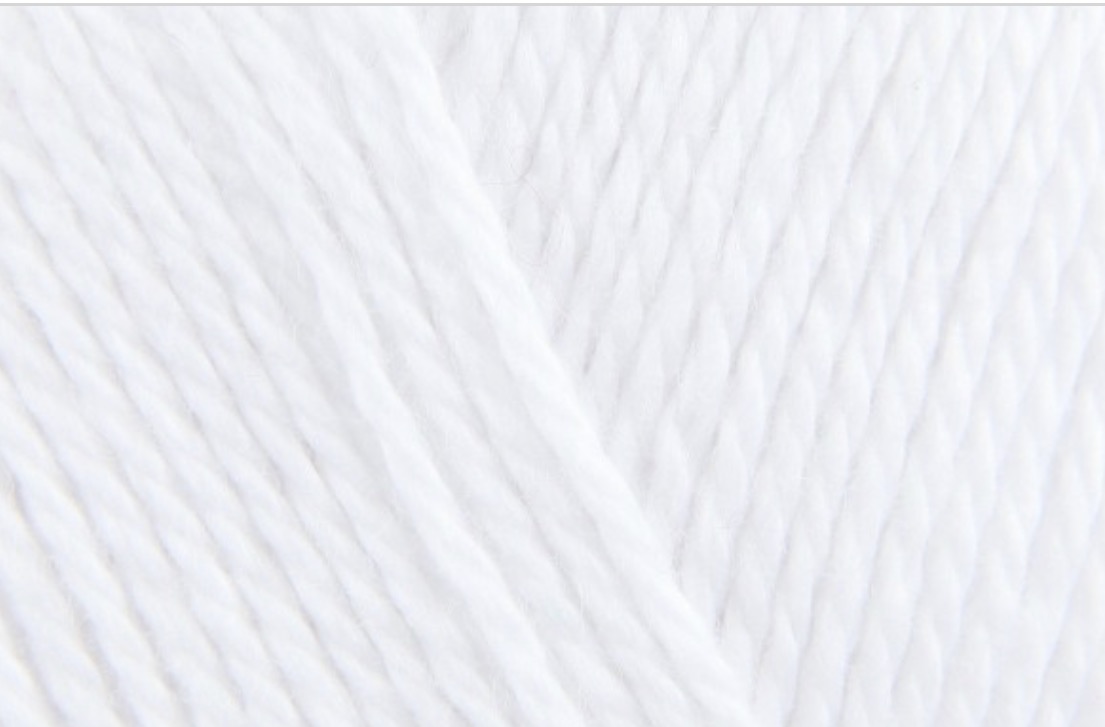 King Cole Cottonsoft DK White 710
