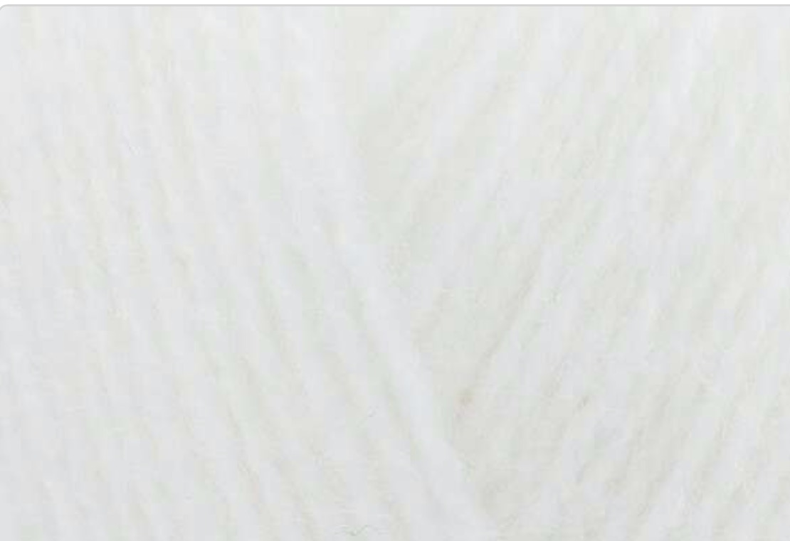 Sirdar Soft Down DK Cloud White 109