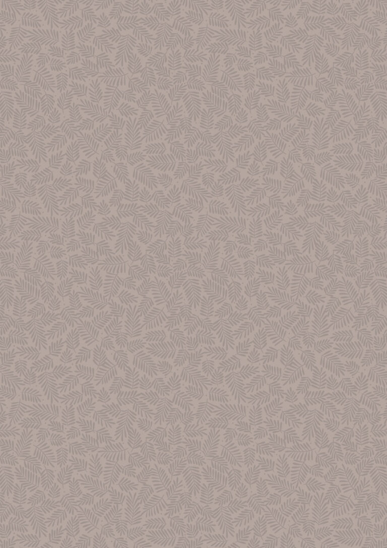 Botanical by Lewis and Irene-Mini Leaves on Light Cocoa