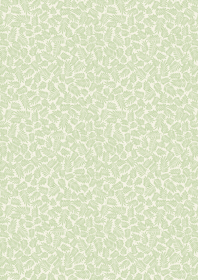 Botanical by Lewis and Irene - Mini Leaves on Cream
