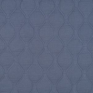 Double Gauze Quilted Fabric-Blue Jeans