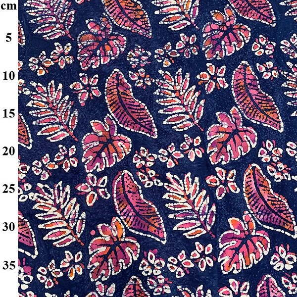 John Louden 50's Cotton Hand Printed Batik Fabric 0332 Col. 2