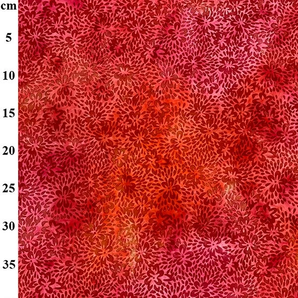 John Louden 50's Cotton Hand Printed Batik Fabric 0370 Des 2