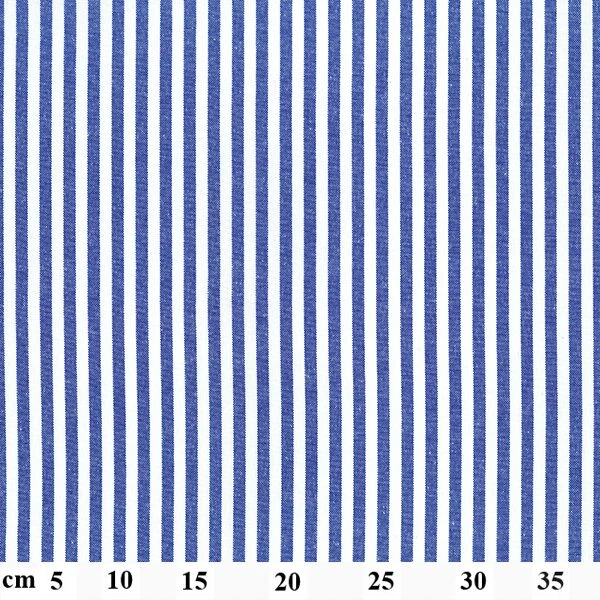 Cotton, Linen and Poly Mix Yarn Dyed Stripe