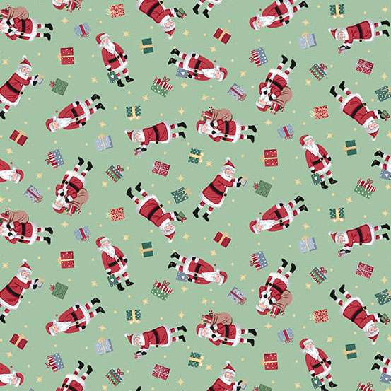 Country Christmas by Makower-Santa