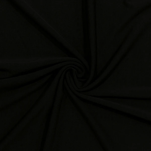 Cotton Spandex Jersey-Black