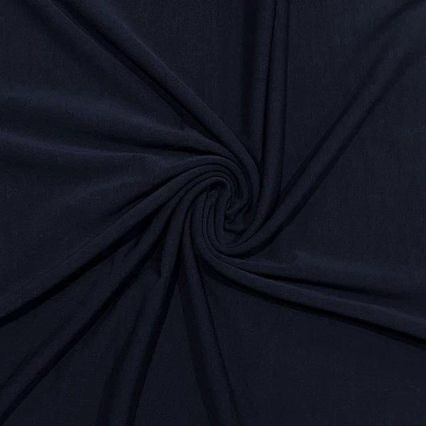 Cotton Spandex Jersey-Navy