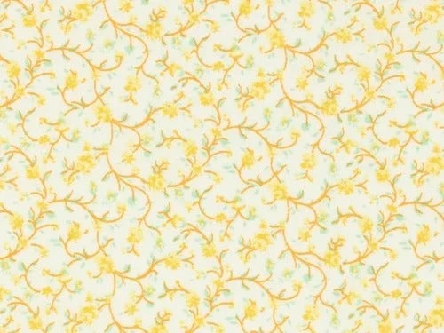 Wildflowers - Classic Florals-Yellow Vines