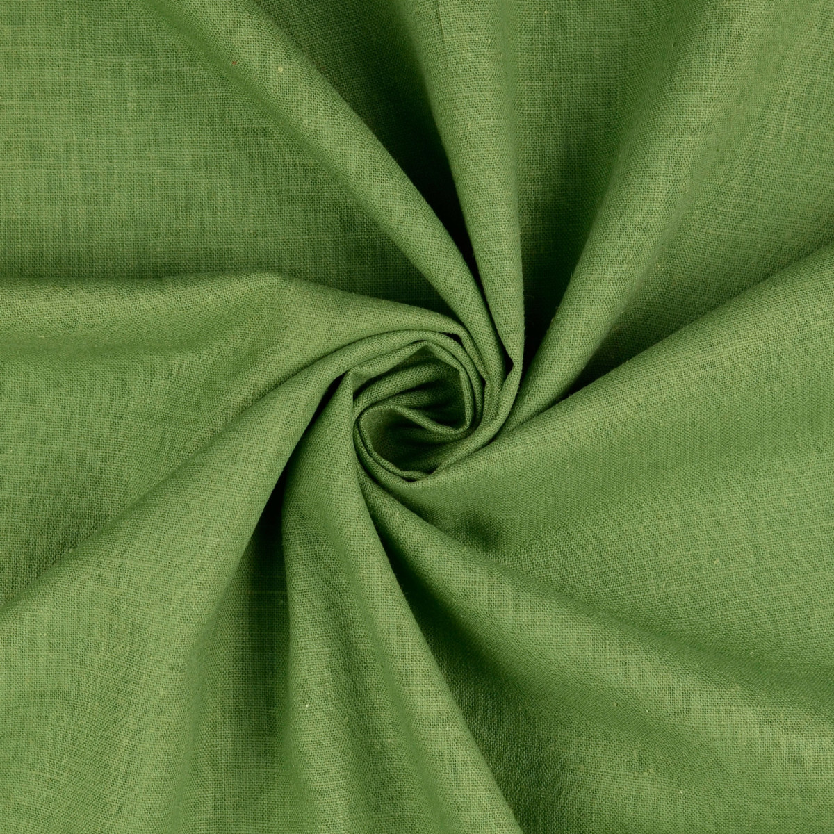 Washed Linen - Olive Green