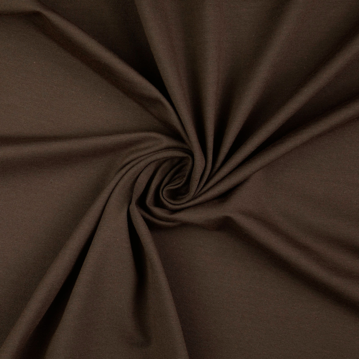 Cotton Spandex Jersey-Chocolate