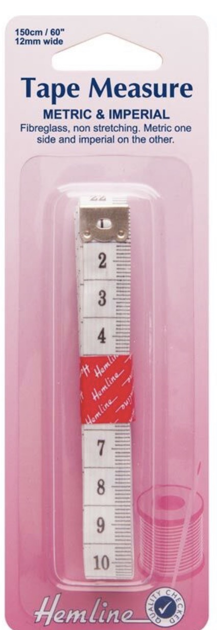 Hemline Tape Measure 