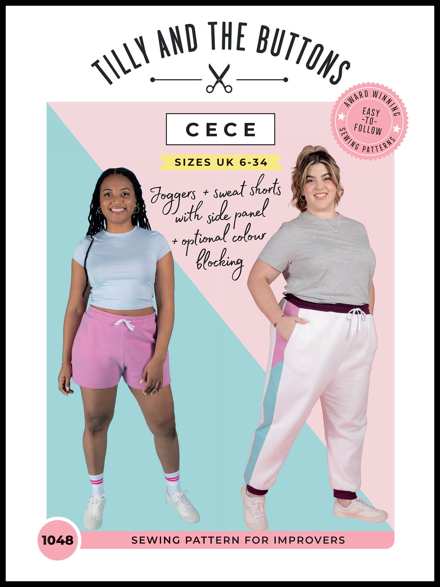 Tilly and the Buttons  Cece Joggers and Sweat Shorts