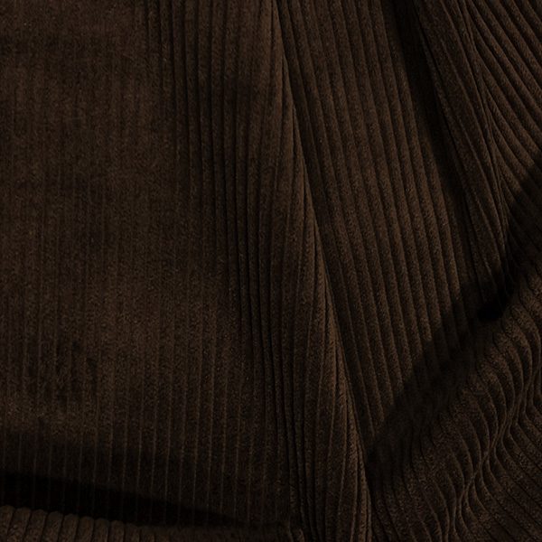 Cotton 4.5 Wale Washed Corduroy Chesnut