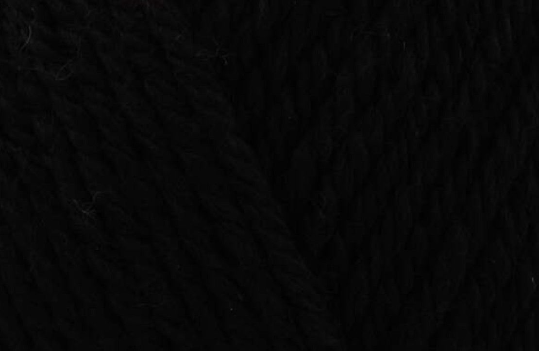Stylecraft Naturals- Pure Wool Black 1002