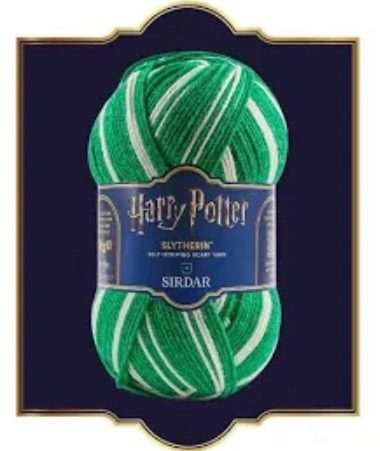 HARRY POTTER™ SELF-STRIPING SCARF YARN SLYTHERIN