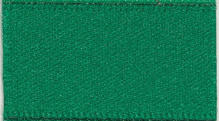 Berisford Hunter Green Double Faced Satin Ribbon 35mm