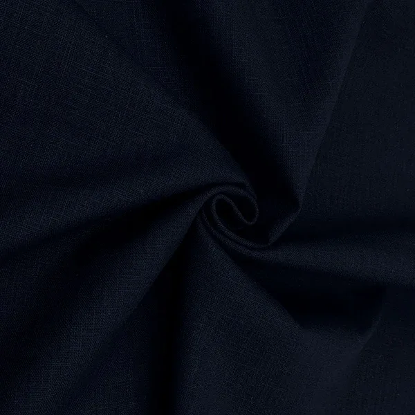Navy Ramie and Cotton