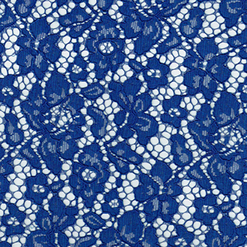 JLouden Polyester Lace Blue