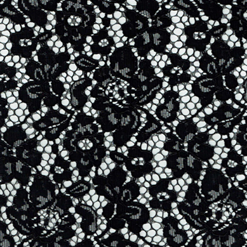 JLouden Polyester Lace Black