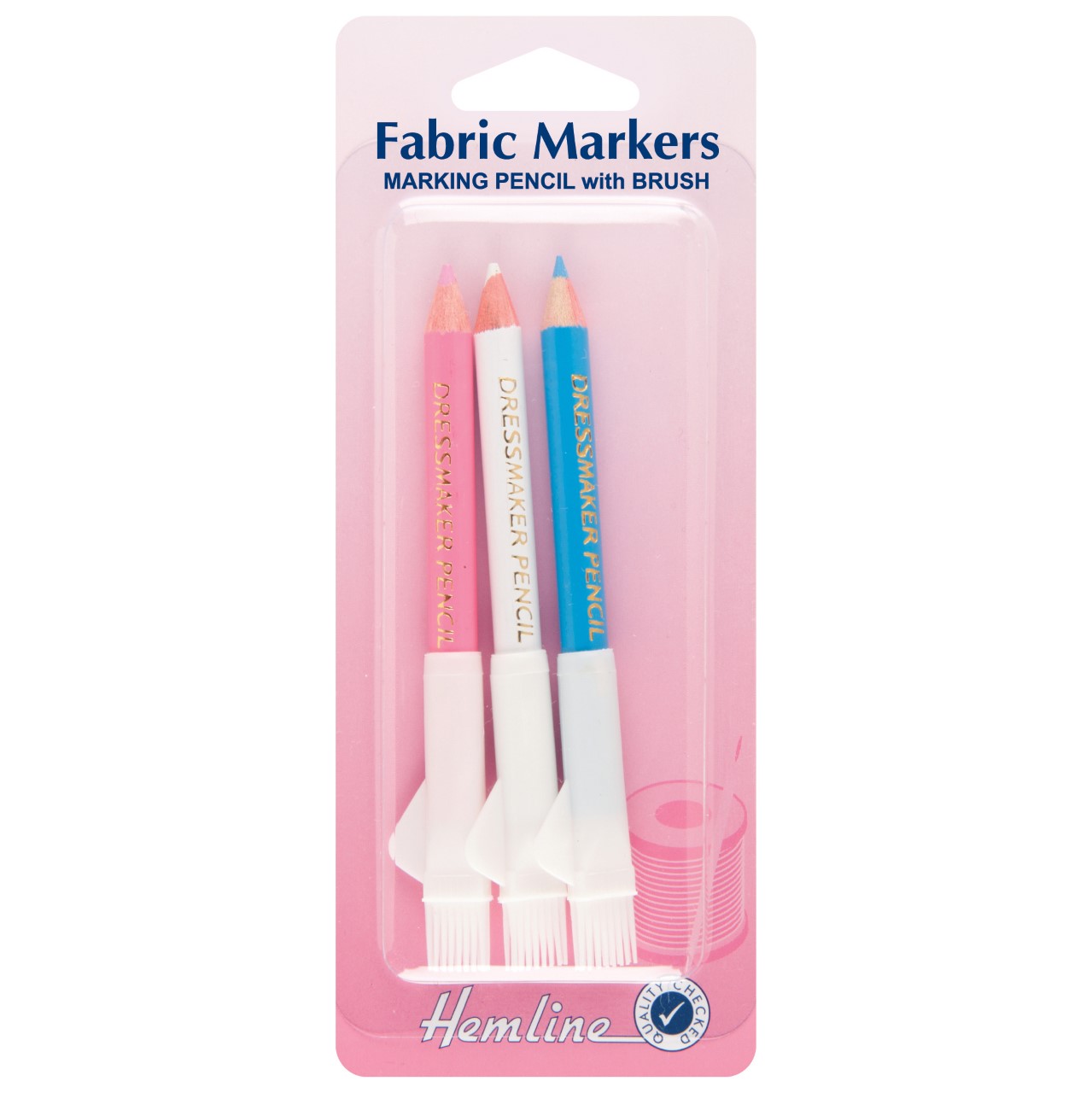 Hemline Dressmakers Pencils with Brush 