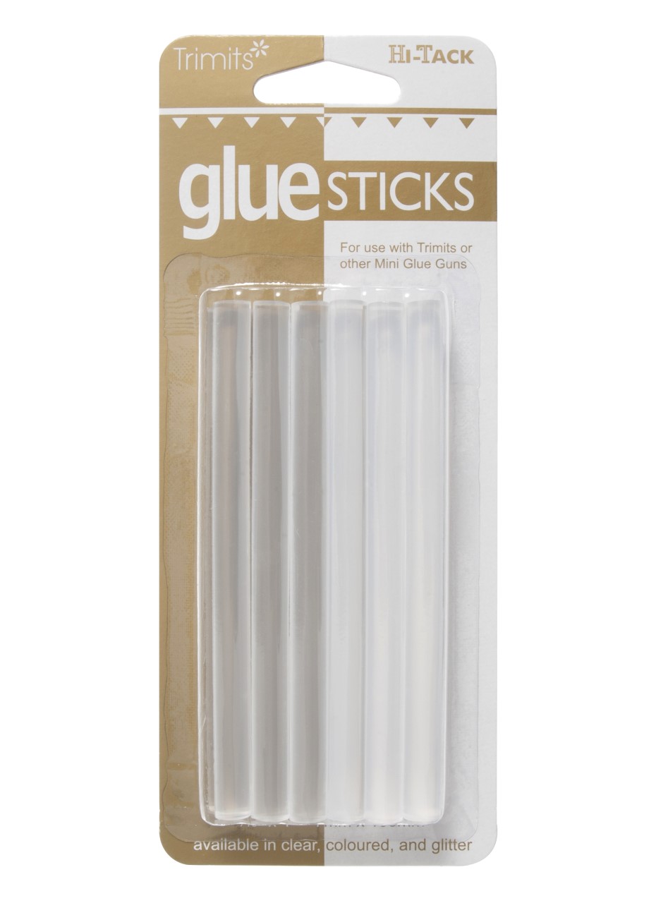  Hi-Tack Replacement Clear Glue Gun Sticks