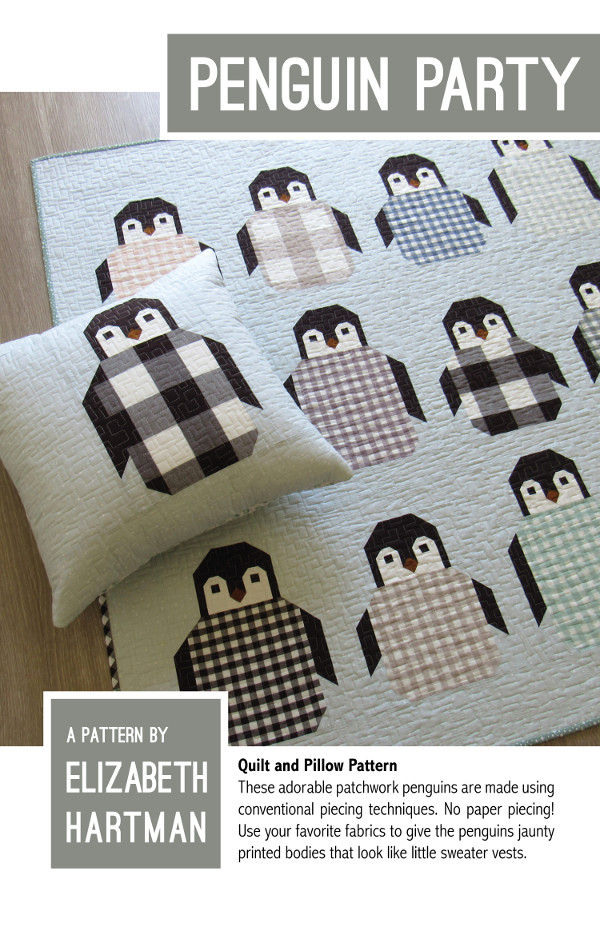 Penguin Party Pattern - Elizabeth Hartman